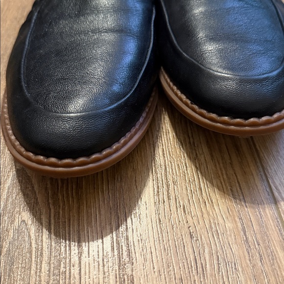 Lucky brand Black Leather Loafers - 9 - Picture 3 of 5